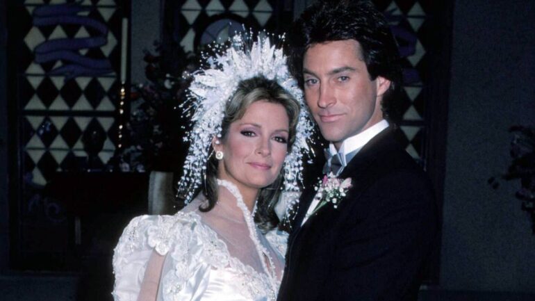 Drake Hogestyn and Deidre hall wedding on 'Days of our Lives'