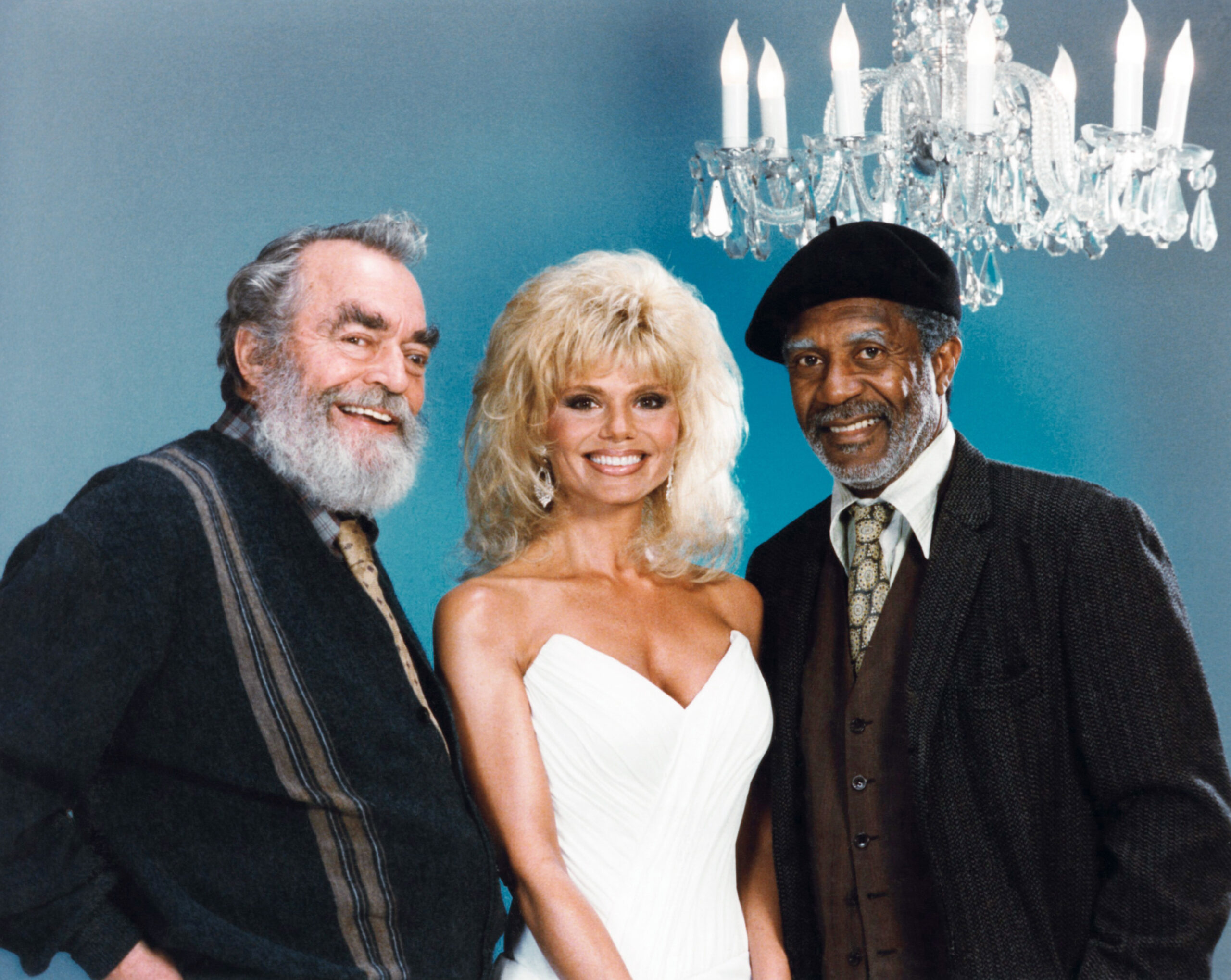 EASY STREET, (from left): Jack Elam, Loni Anderson, Lee Weaver, (1986), 1986-87.