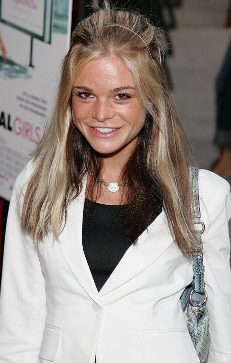Actress Ellen Muth attends the premiere of "Material Girls" at Chelsea West Cinemas August 14, 2006 in New York City