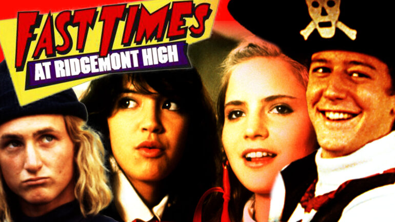 Cast of Fast Times At Ridgemont High collage