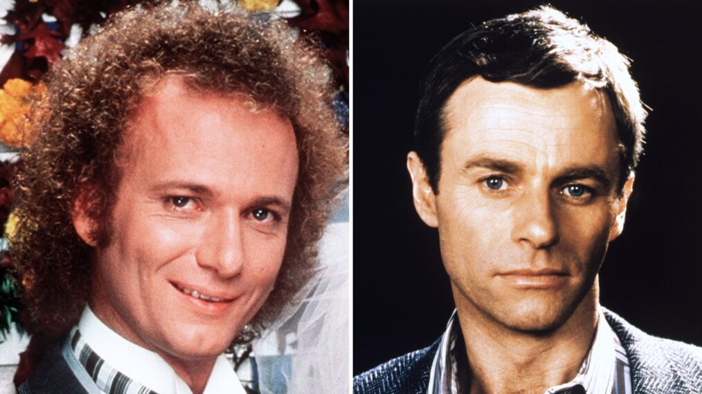 GENERAL HOSPITAL, Tristan Rogers and Anthony Geary split image1963-.