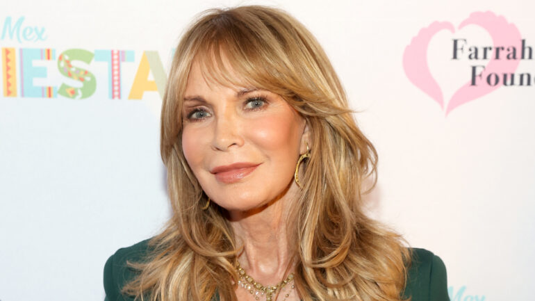 Jaclyn Smith attends the 2022 Farrah Fawcett Foundation Tex-Mex Fiesta Benefit on October 20, 2022 in Dallas, Texas.
