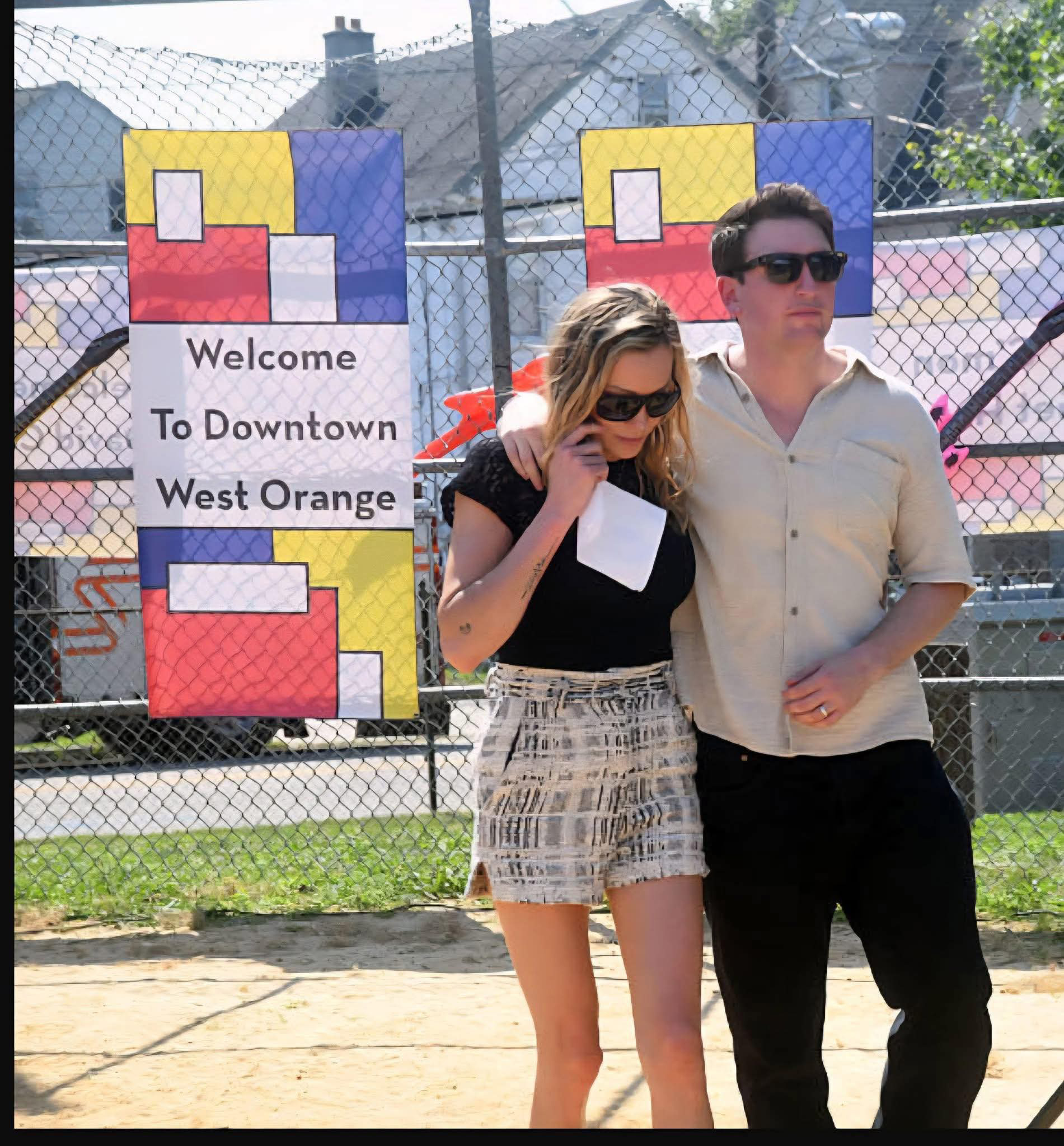 Katie and Beau Cassidy at event for their Dad Davin in New Jersey