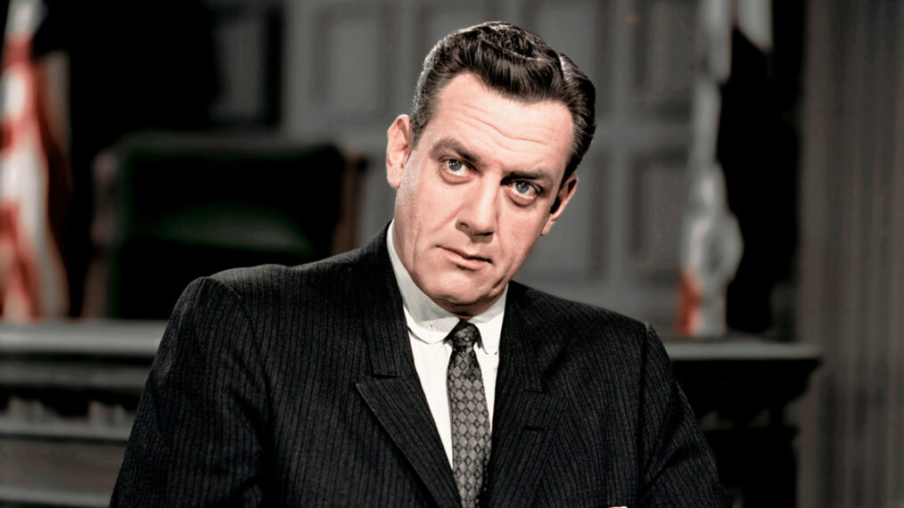 PERRY MASON, Raymond Burr, 1957-1966.