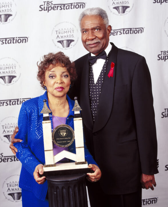 2003 TRUMPET AWARDS, Ruby Dee, Ossie Davis, 2003