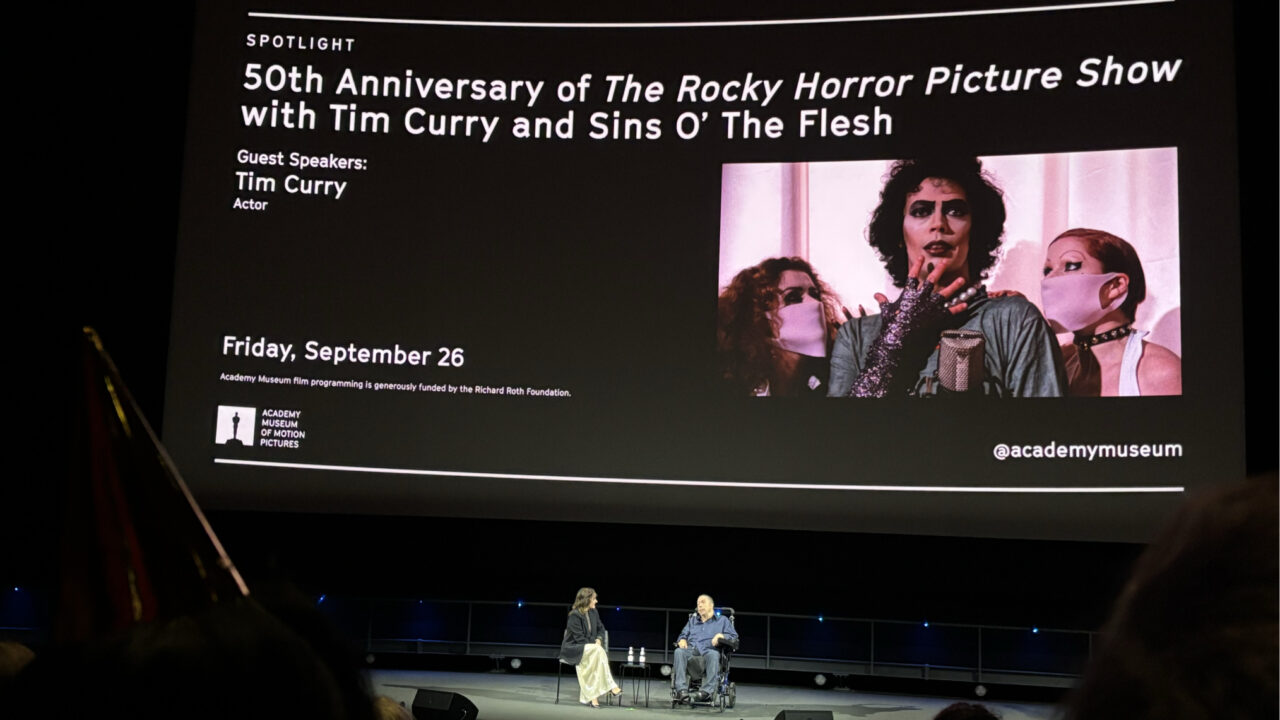 Academy Museum - Tim Curry Screening _with Background