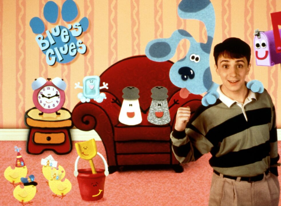 BLUE'S CLUES, Steve Burns, 1996-, © Nickelodeon Network / Courtesy: Everett Collection