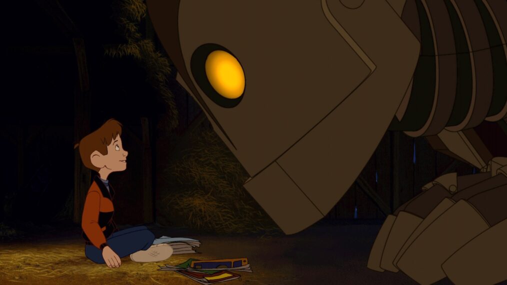 THE IRON GIANT, from left: Hogarth Hughes, Iron Giant, 1999, ©Warner Bros. Pictures/courtesy Everett Collection