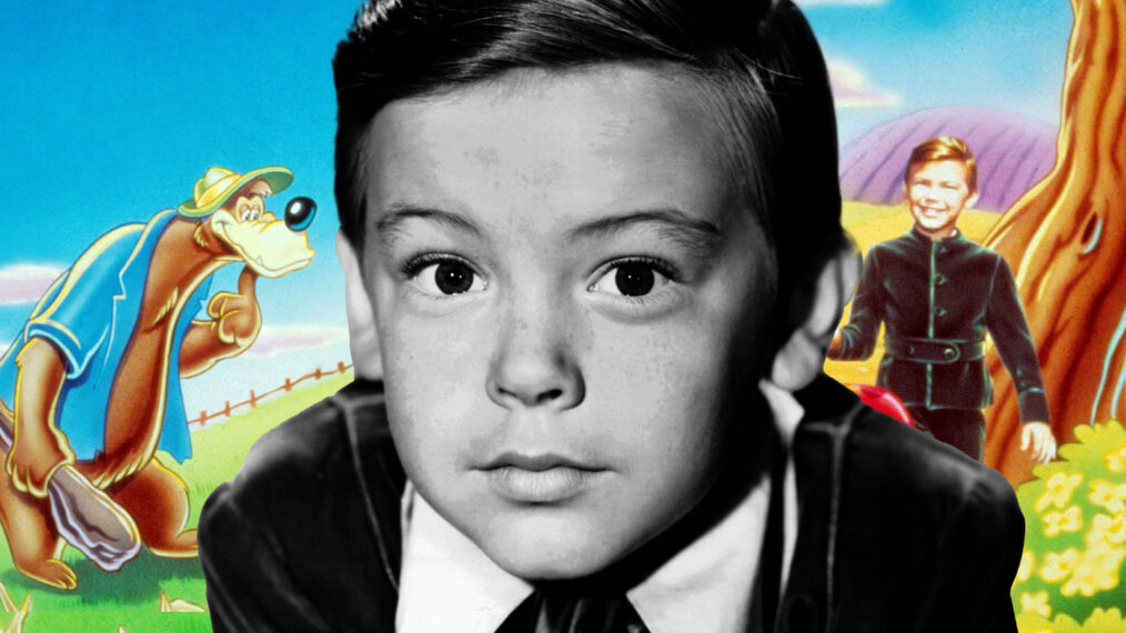 Child actor Bobby Driscoll from Song of the South Collage