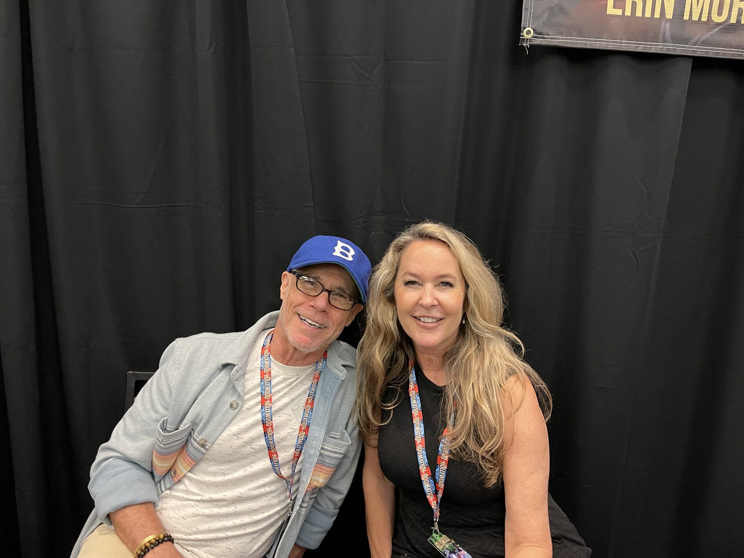 Erin Murphy from Bewitched and Barry Livingston from the Hollywood Show in Burbank California September 2025