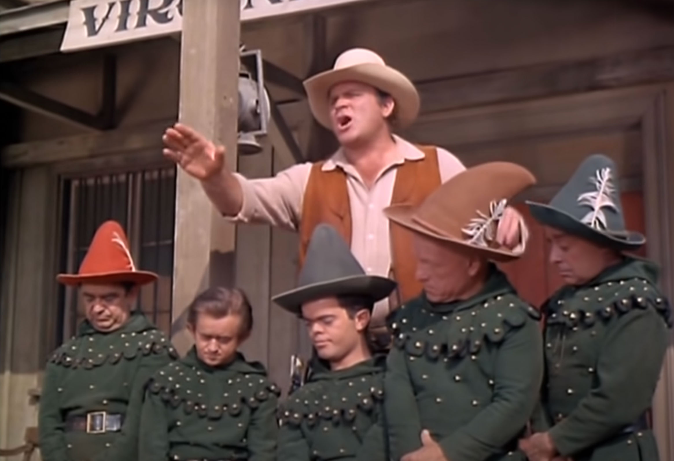 Bonanza "Hoss and the Leprechauns" Episode Screengrab