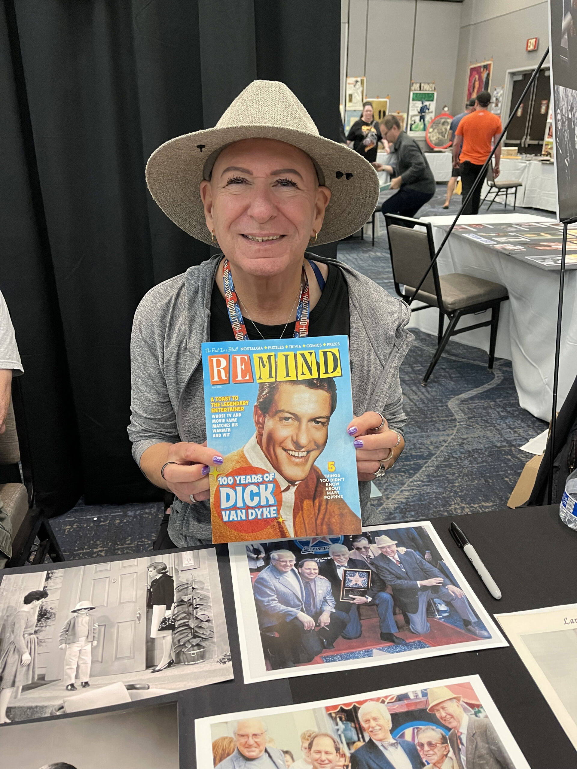 Larry Mathews from Dick Van Dyke at the Hollywood Show 2025