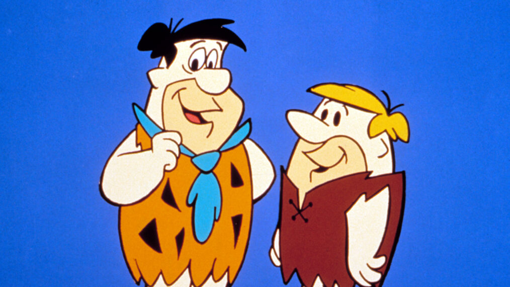 FLINTSTONES, Fred Flintstone, Barney Rubble, 1960-1966.