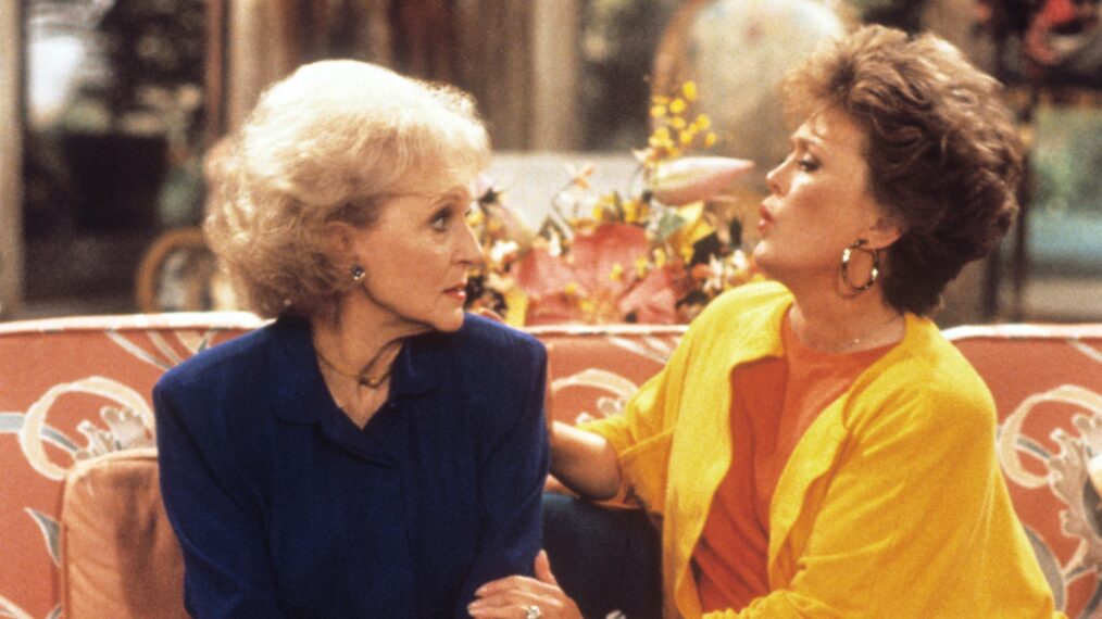THE GOLDEN GIRLS, from left: Betty White, Rue McClanahan, 1985-1992