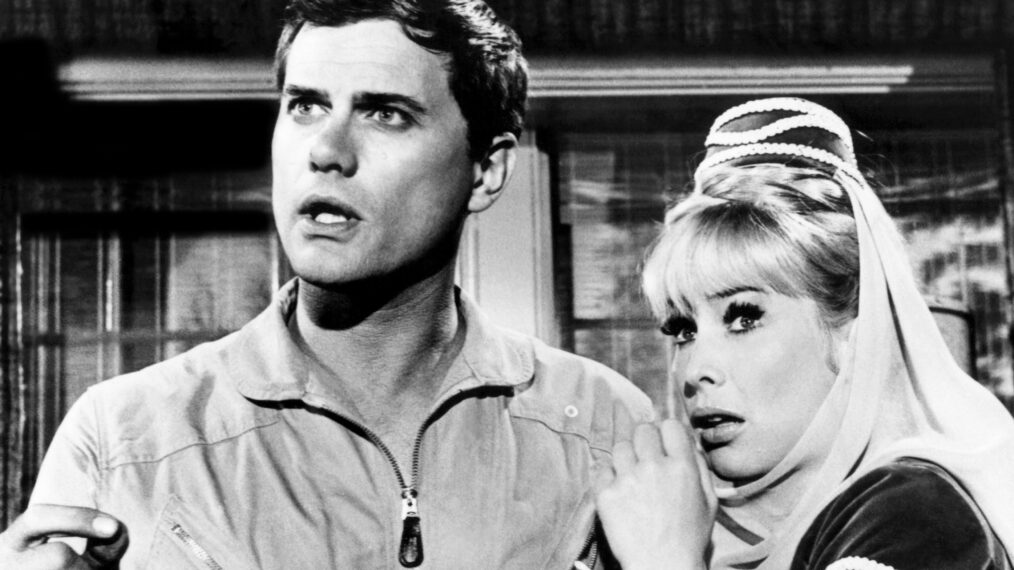 I DREAM OF JEANNIE, Larry Hagman, Barbara Eden, 1965-1970
