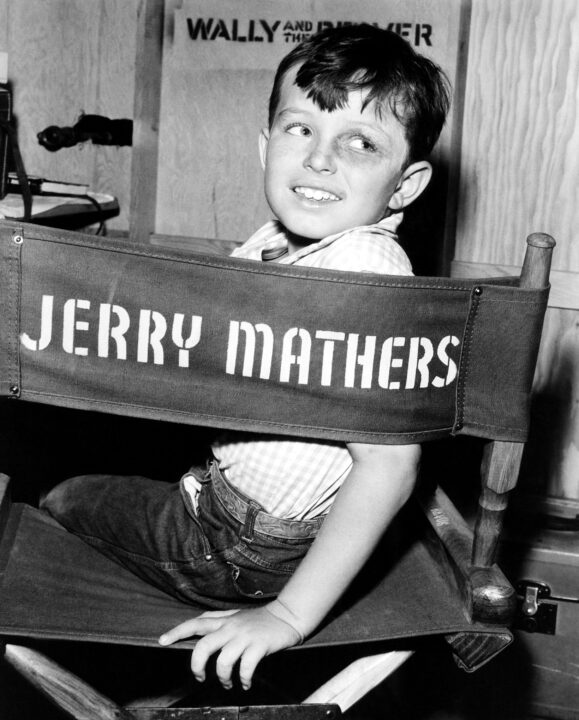 LEAVE IT TO BEAVER, Jerry Mathers, on-set, 1957-63 (ca. late 1950s photo)
