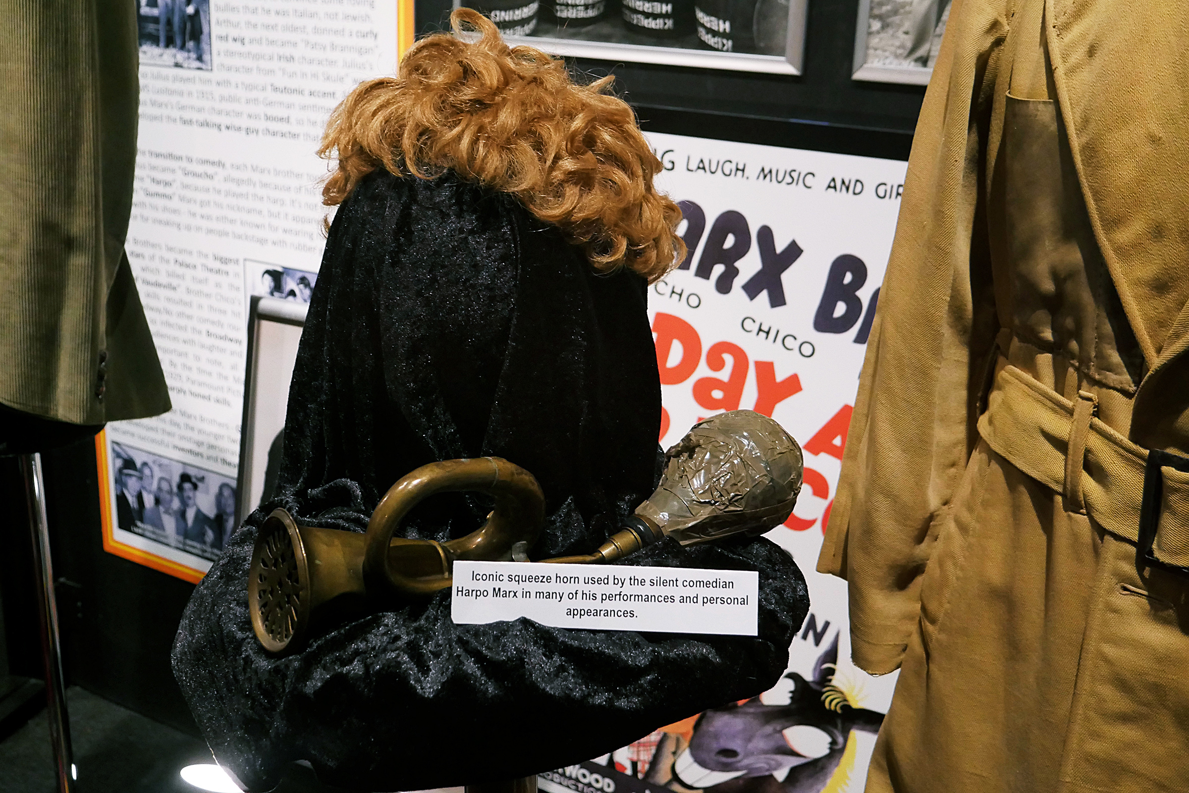 Marx Bros Hollywood Museum exhibit