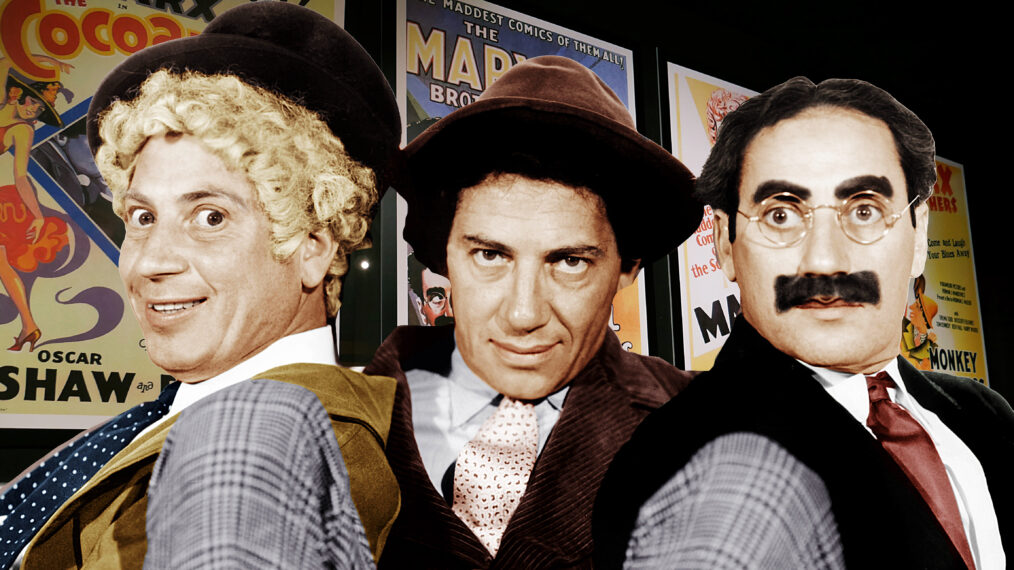 Marx Bros Exhibit Hollywood Museum collage