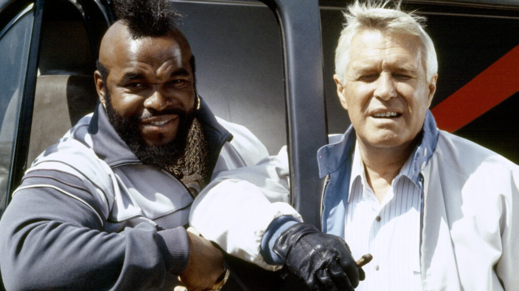 THE A-TEAM, Mr. T, George Peppard, 1983-1987