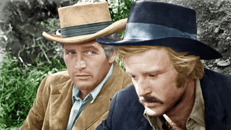 BUTCH CASSIDY AND THE SUNDANCE KID, from left: Paul Newman, Robert Redford, 1969