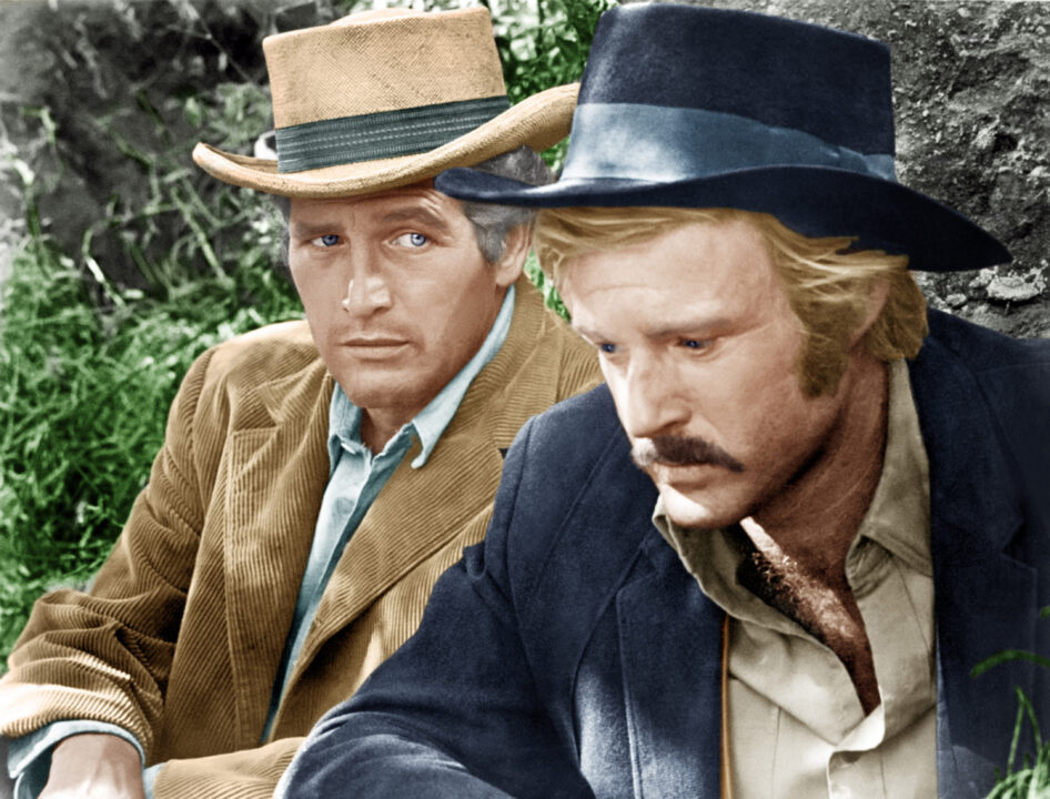 BUTCH CASSIDY AND THE SUNDANCE KID, from left: Paul Newman, Robert Redford, 1969