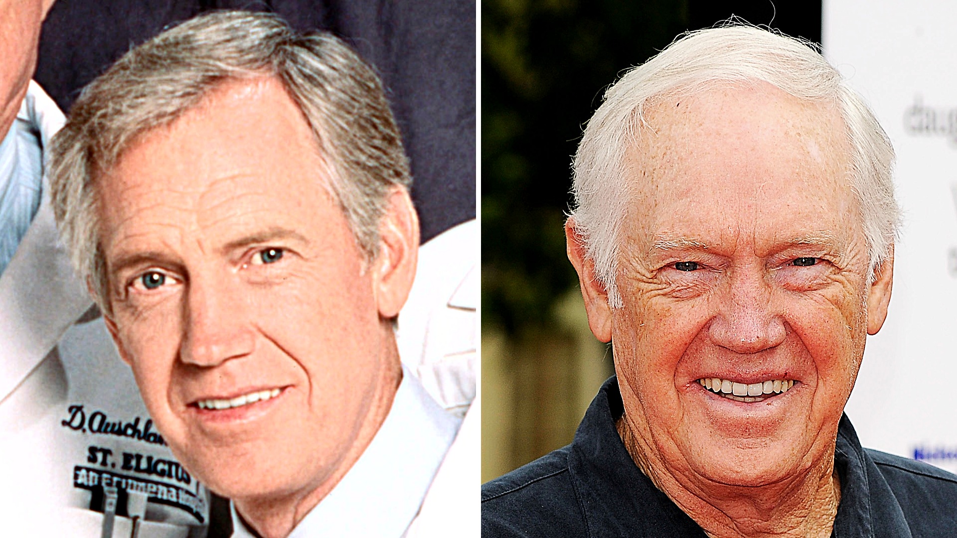 Ronny Cox on St Elsewhere and in 2009 split image