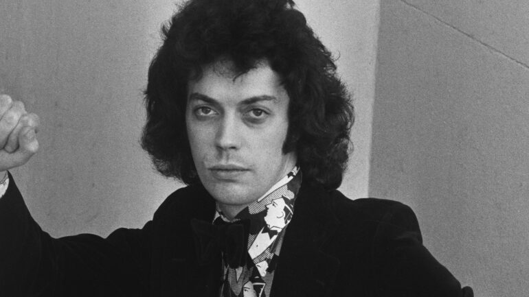 English actor and singer Tim Curry, UK, 23rd January 1974.