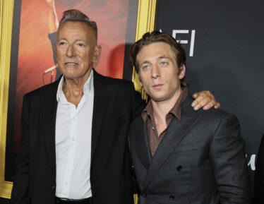 Bruce Springsteen and Jeremy Allen White