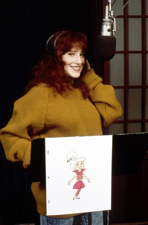 JETSONS: THE MOVIE, Tiffany, voicing Judy Jetson, 1990.