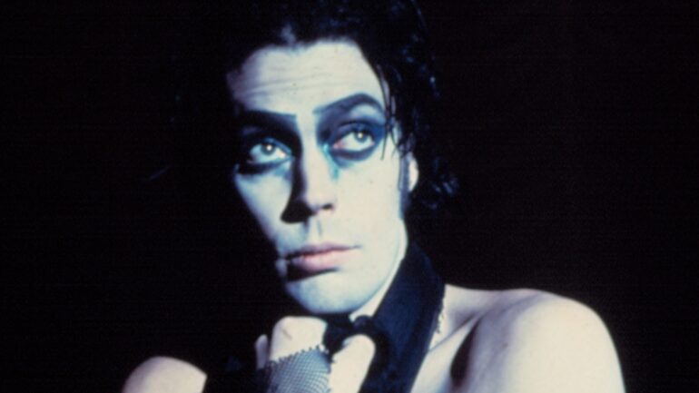 ROCKY HORROR PICTURE SHOW, Tim Curry, 1975. TM and Copyright © 20th Century Fox Film Corp. All rights reserved. Courtesy: Everett Collection.