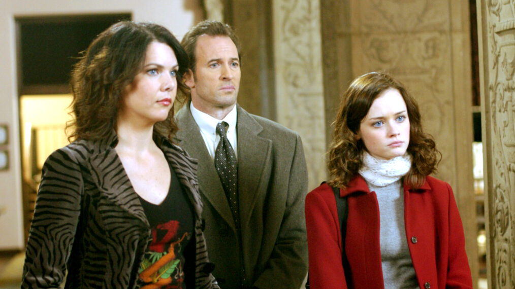 Lauren Graham, Scott Peterson, Alexis Bledel in 'Gilmore Girls'