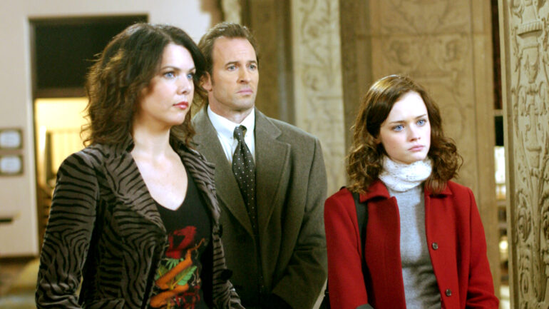 Lauren Graham, Scott Peterson, Alexis Bledel in 'Gilmore Girls'