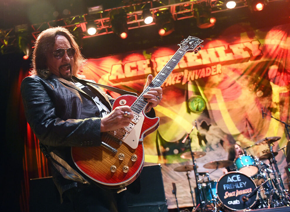 Recording artist Ace Frehley performs at Brooklyn Bowl Las Vegas at The LINQ Promenade on March 6, 2016 in Las Vegas, Nevada