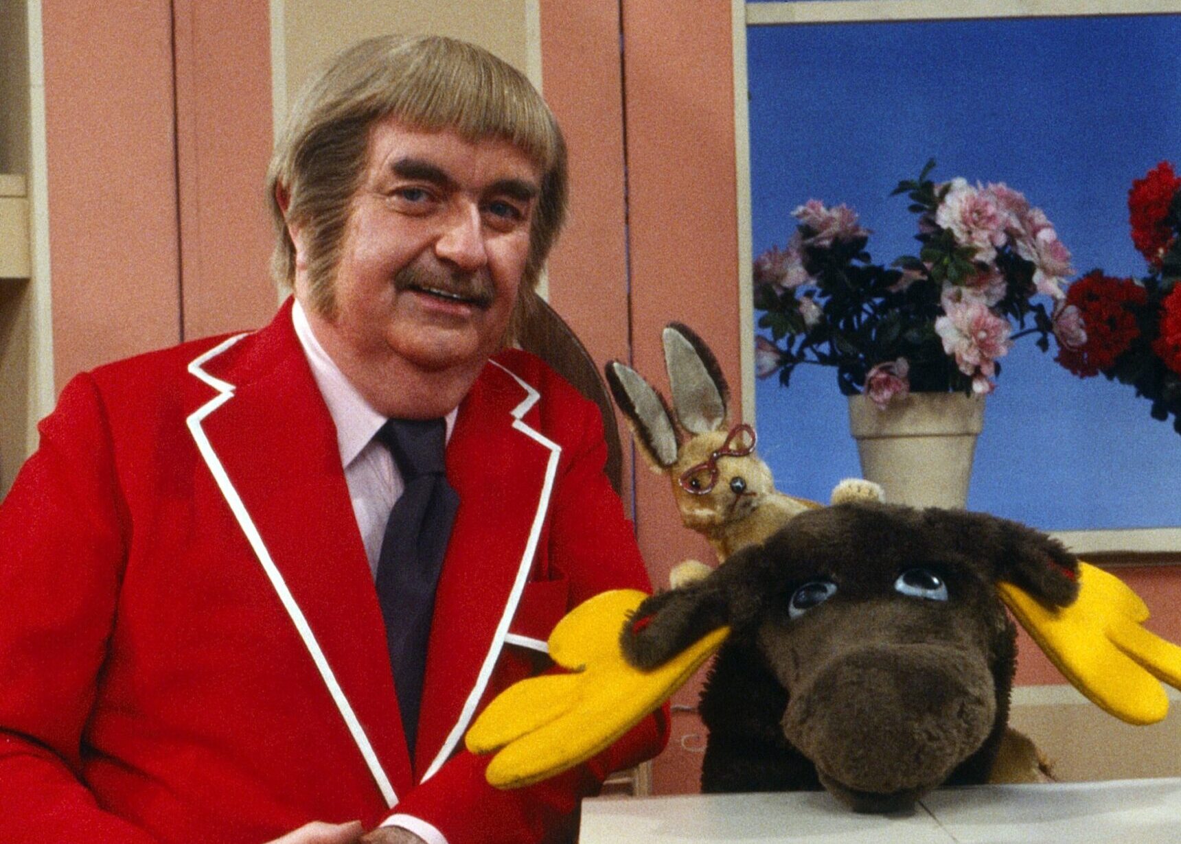 CAPTAIN KANGAROO, Bob Keeshan, Mr. Moose, (1979), 1955-84.