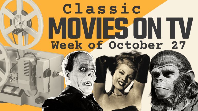 Classic Movies on the week of October 27 image