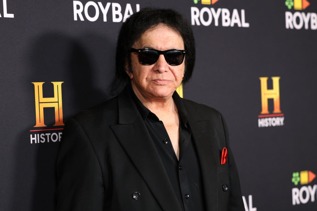 Gene Simmons attends the History Talks 2024 Red Carpet at David Geffen Theater, The Academy Museum of Motion Pictures on September 21, 2024 in Los Angeles, California