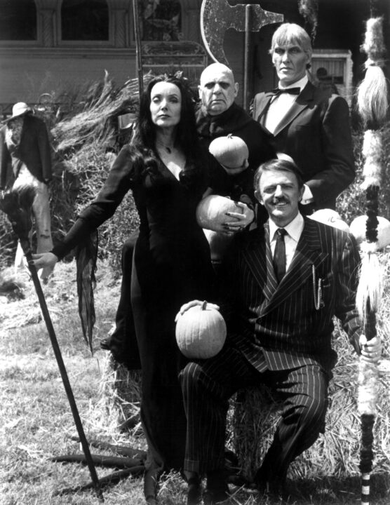 HALLOWEEN WITH THE NEW ADDAMS FAMILY, Carolyn Jones, Jackie Coogan, John Astin, Ted Cassidy, 1977