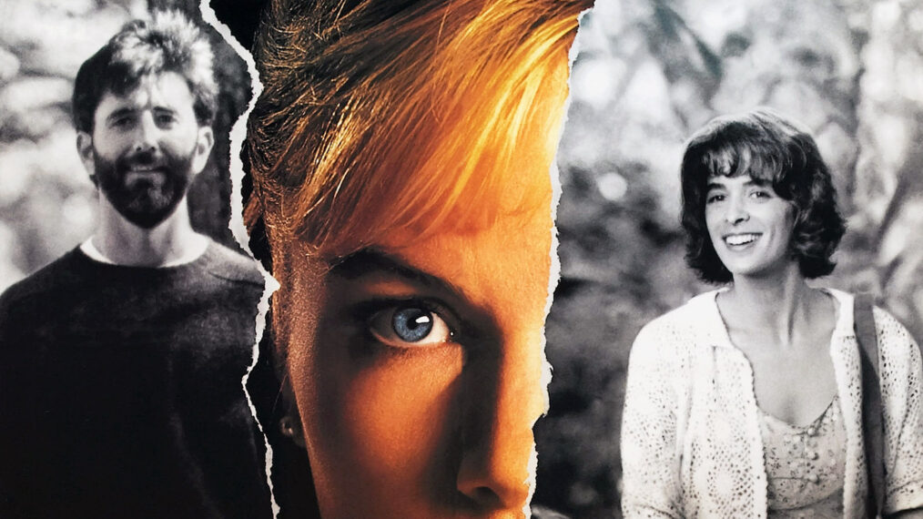 THE HAND THAT ROCKS THE CRADLE, from left: Matt McCoy, Rebecca DeMornay, Madeline Zima, Annabella Sciorra, 1992, poster