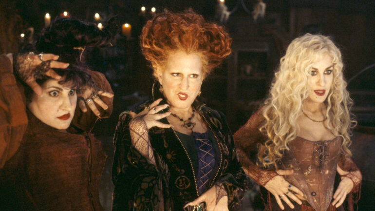 HOCUS POCUS, Kathy Najimy, Bette Midler, Sarah Jessica Parker, 1993,