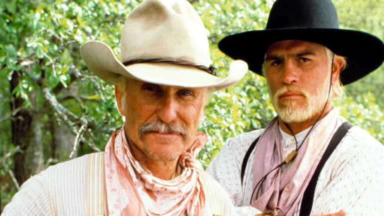 LONESOME DOVE, Robet Duvall, Tommy Lee Jones, 1989