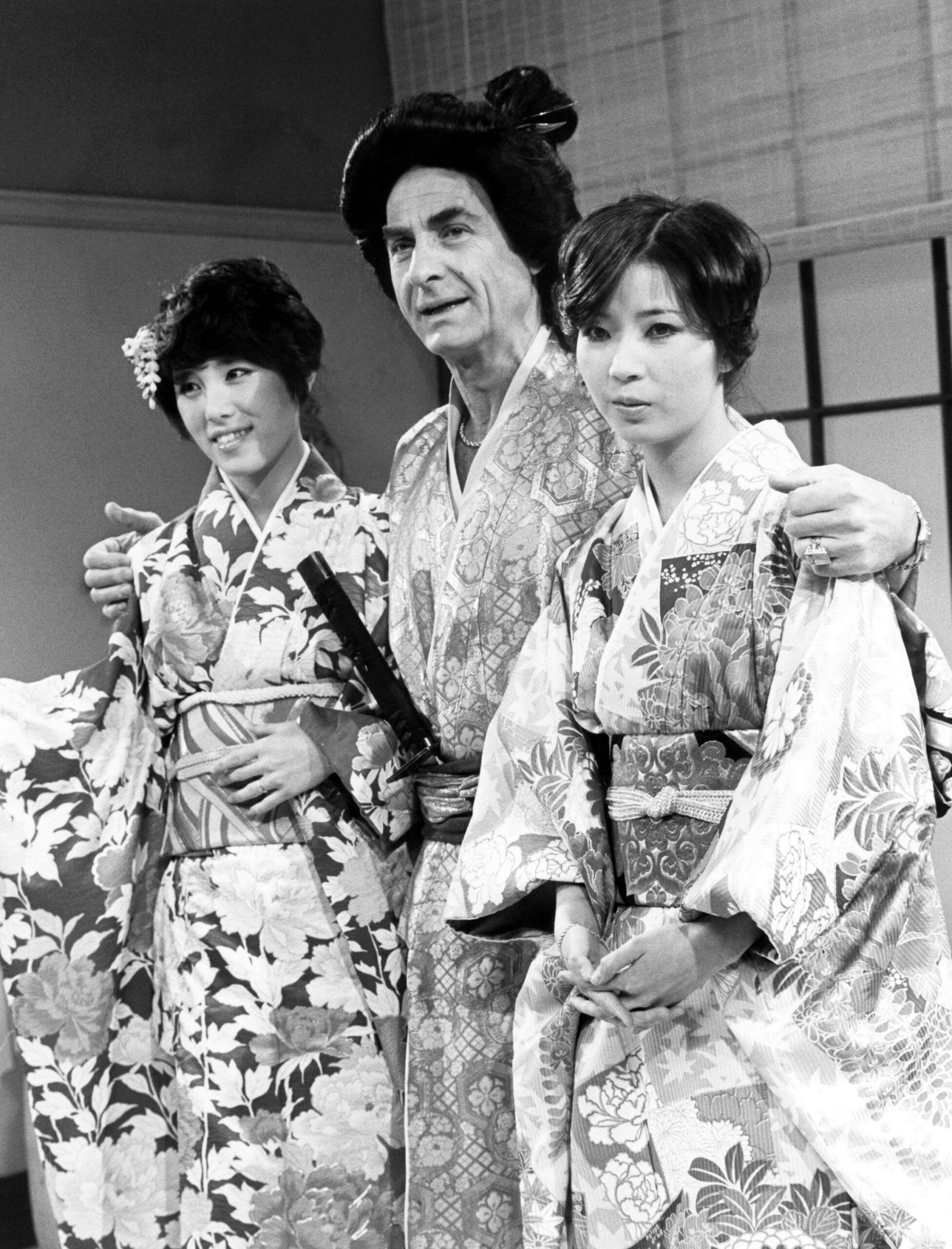 PINK LADY AND JEFF, Mitsuyo Nemoto, Sid Caesar, Keiko Masuda, (ep. 1.2, aired March 14, 1980), 1980. 