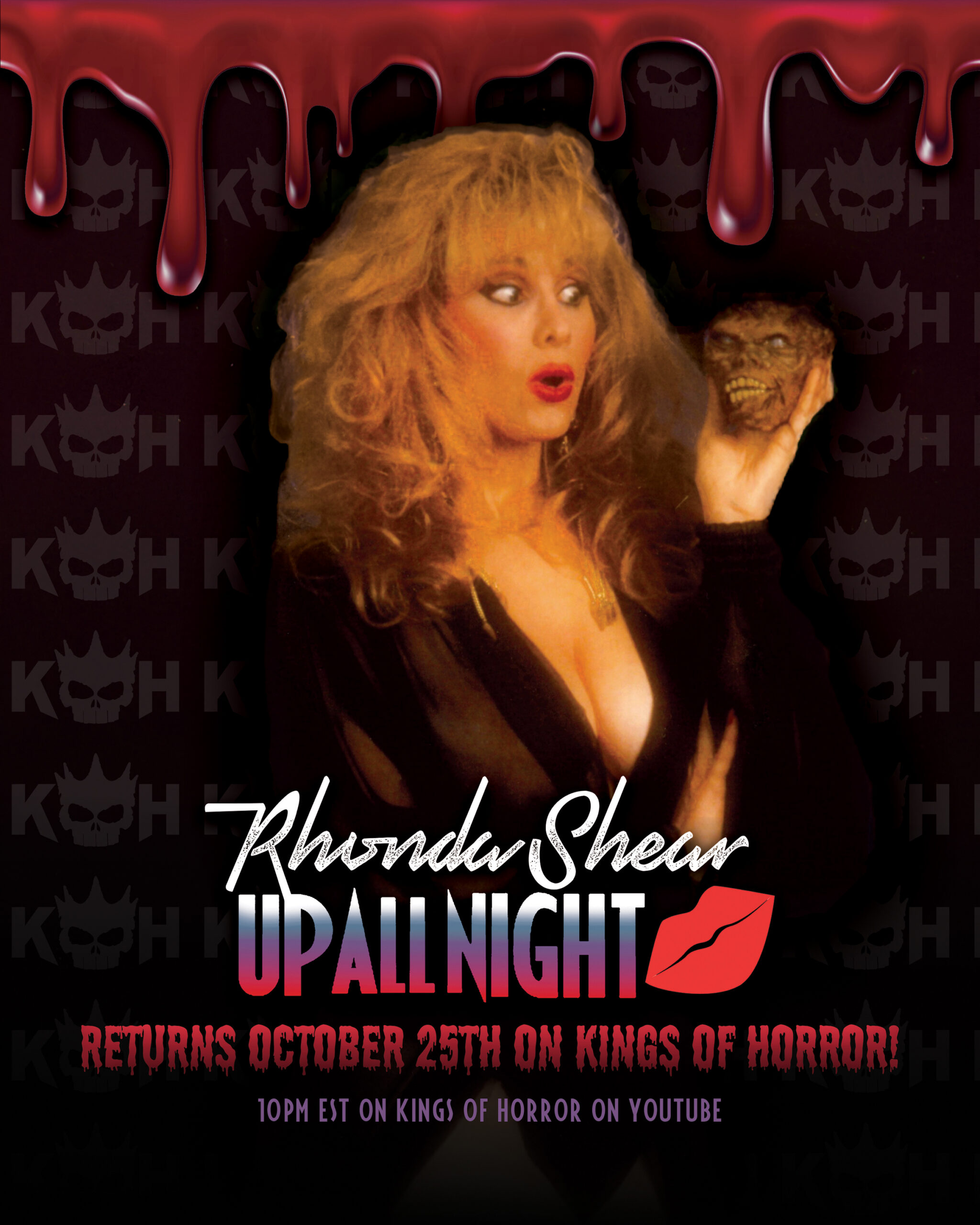 Rhonda Shear Kings of Horror Up All Night Promo Poster