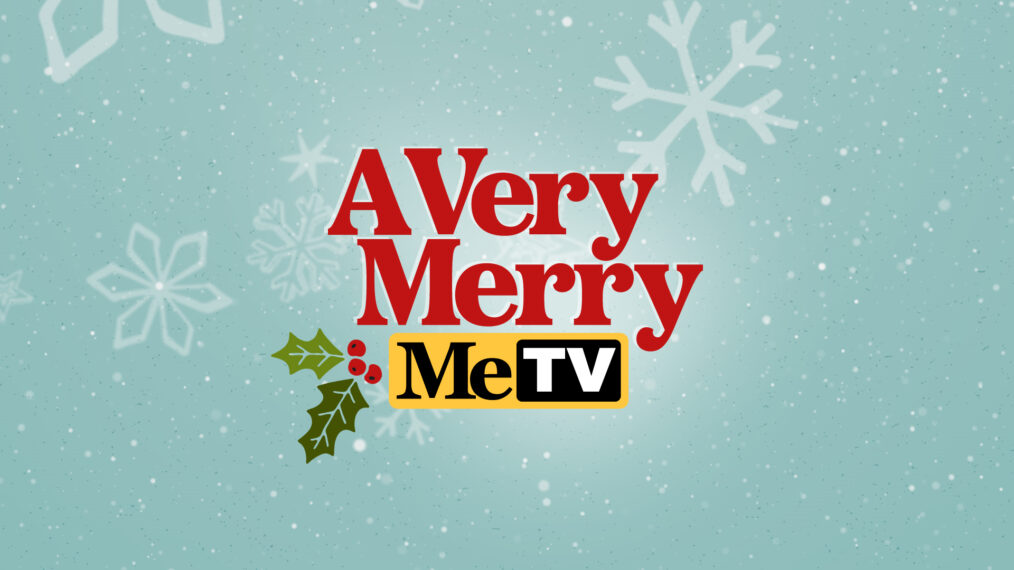Very Merry MeTV graphic