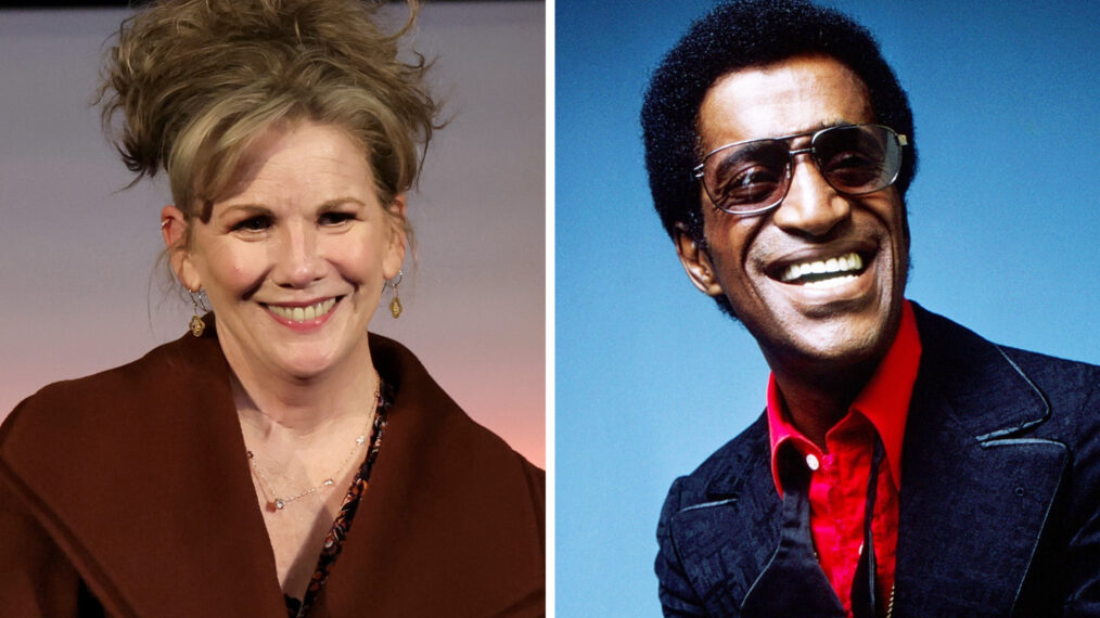 NBC FOLLIES, Sammy Davis, Jr., 1973. ph: Sherman Weisburd / TV Guide / ©NBC / courtesy Everett Collection; NEW YORK, NEW YORK - FEBRUARY 06: (L-R) Melissa Gilbert and Mark Moses curtain call during the 