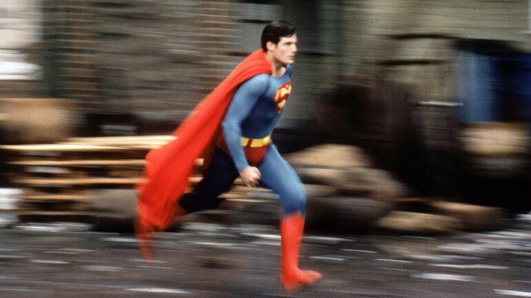 SUPERMAN, Christopher Reeve, 1978. ©Warner Brothers/courtesy Everett Collection