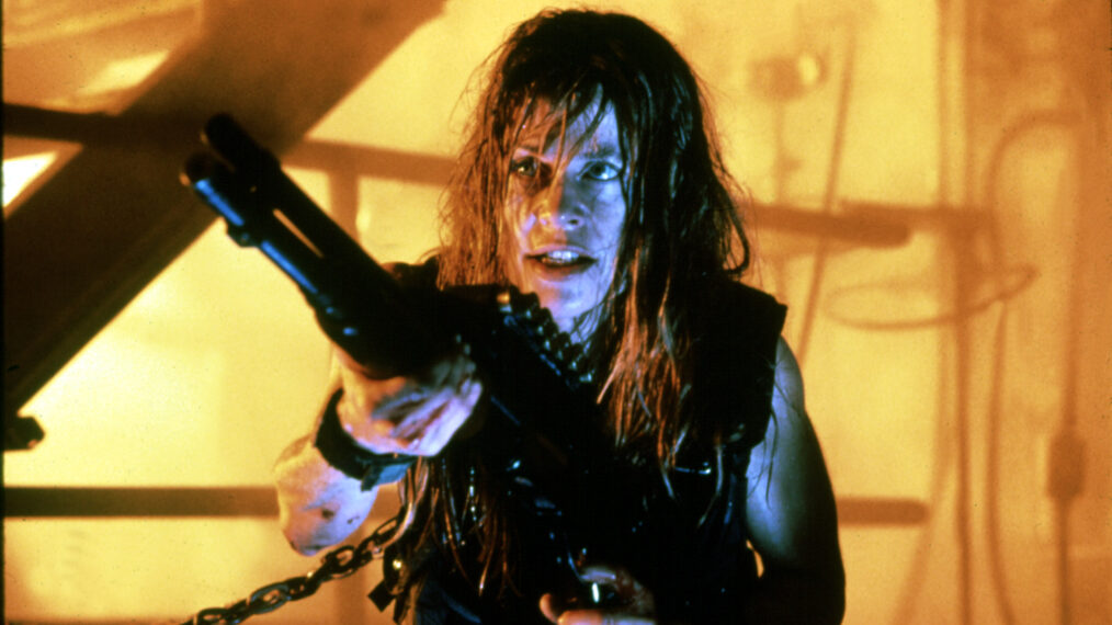 Linda Hamilton in 'Terminator 2'