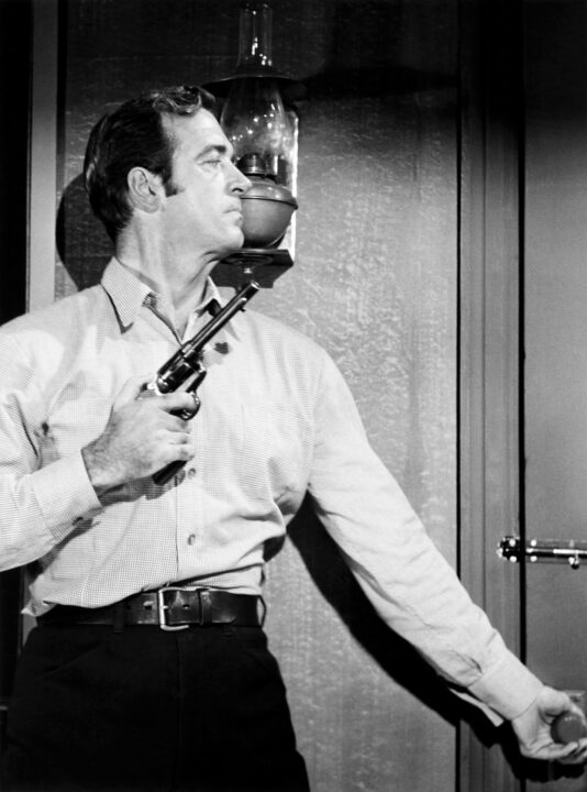 THE RESTLESS GUN, John Payne, 1957-59 (1958 photo)