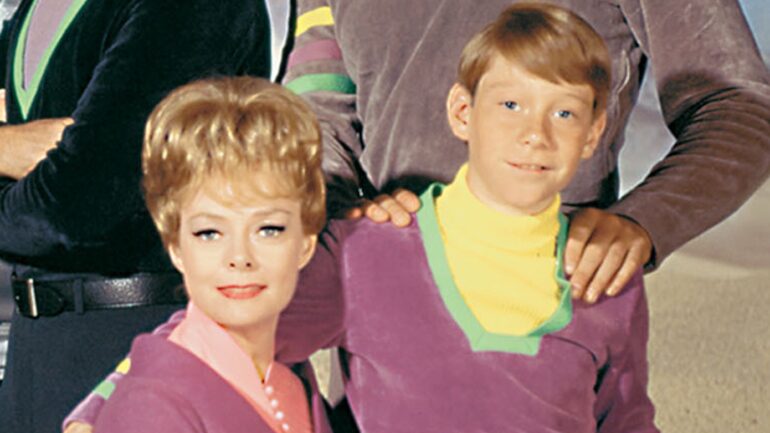 June Lockhart and Bill Mumy in 'Lost in Space'