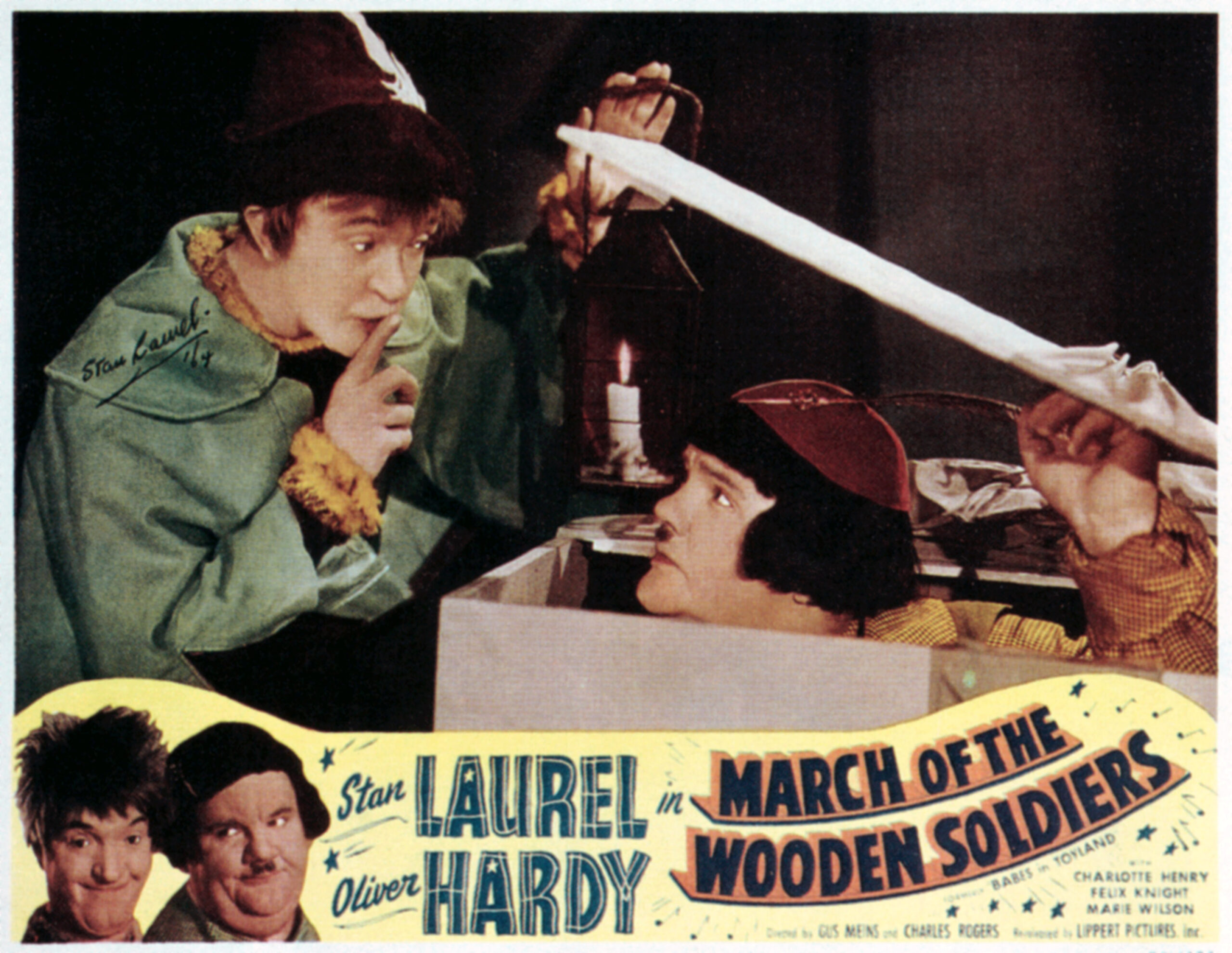 MARCH OF THE WOODEN SOLDIERS (aka BABES IN TOYLAND), from left: Stan Laurel, Oliver Hardy, bottom from left: Stan Laurel, Oliver Hardy, 1934.