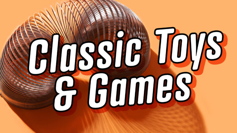 Classic Toys and Games quiz slinky image